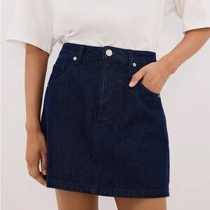 Dissh Mason Indigo Denim Mini Skirt